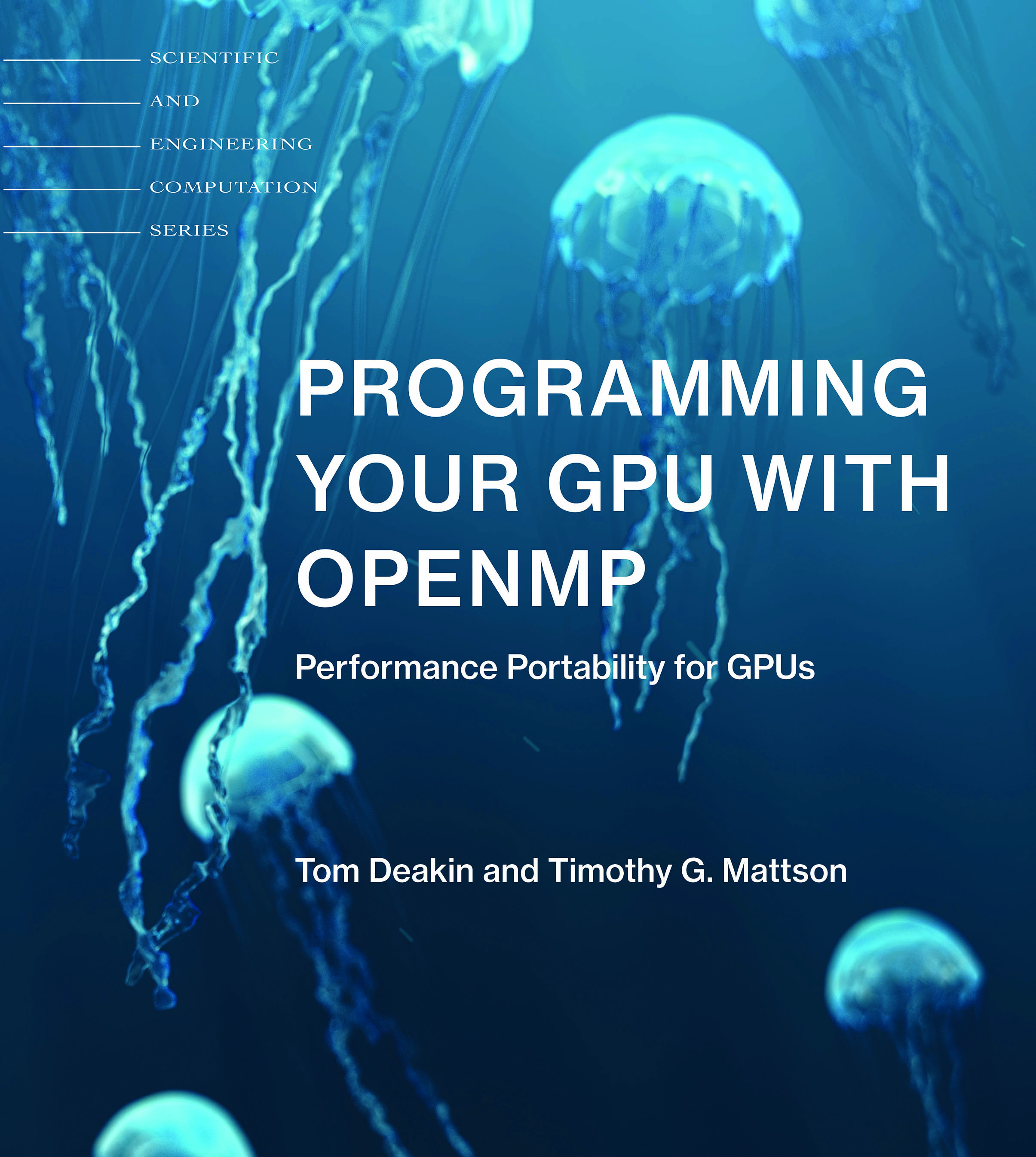 Cover for Programming Your GPU with OpenMP book published by MIT Press